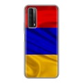 Дизайнерский силиконовый чехол для Huawei P Smart (2021) Флаг Армении