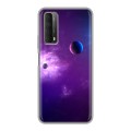 Дизайнерский силиконовый чехол для Huawei P Smart (2021) Галактика