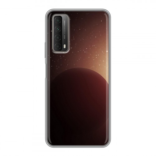 Дизайнерский силиконовый чехол для Huawei P Smart (2021) Галактика
