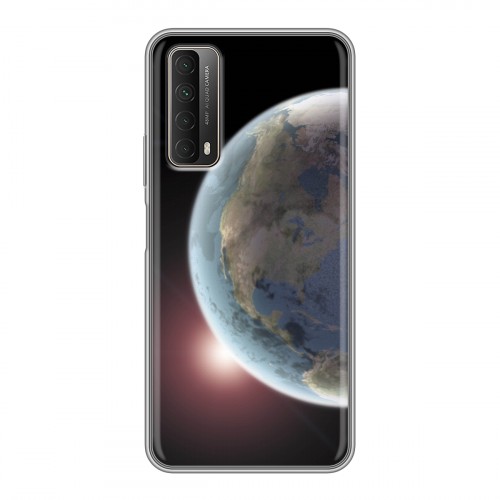 Дизайнерский силиконовый чехол для Huawei P Smart (2021) Земля