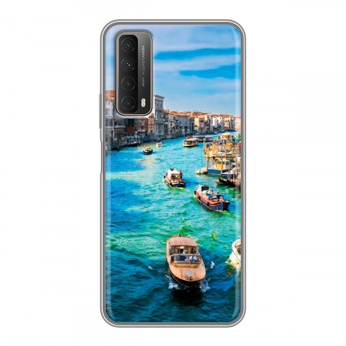 Дизайнерский силиконовый чехол для Huawei P Smart (2021) Венеция