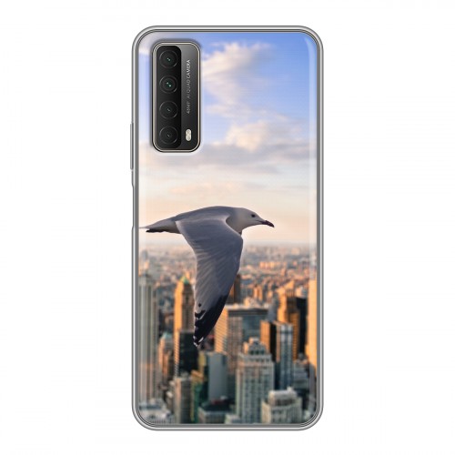 Дизайнерский силиконовый чехол для Huawei P Smart (2021) Нью-Йорк