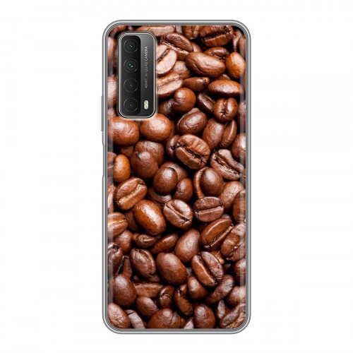 Дизайнерский силиконовый чехол для Huawei P Smart (2021) Кофе