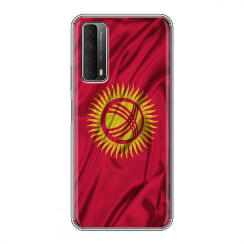Дизайнерский силиконовый чехол для Huawei P Smart (2021) Флаг Киргизии