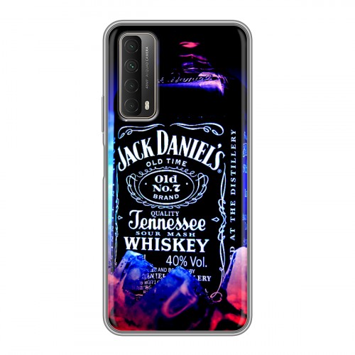 Дизайнерский силиконовый чехол для Huawei P Smart (2021) Jack Daniels