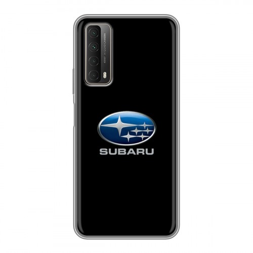 Дизайнерский силиконовый чехол для Huawei P Smart (2021) Subaru