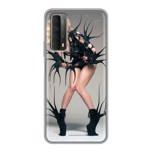 Дизайнерский силиконовый чехол для Huawei P Smart (2021) Леди Гага