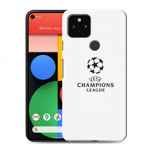 Дизайнерский пластиковый чехол для Google Pixel 5 лига чемпионов