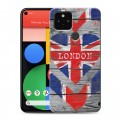 Дизайнерский пластиковый чехол для Google Pixel 5 British love