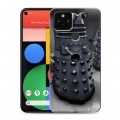 Дизайнерский пластиковый чехол для Google Pixel 5 Доктор кто