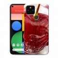 Дизайнерский пластиковый чехол для Google Pixel 5 Вишня