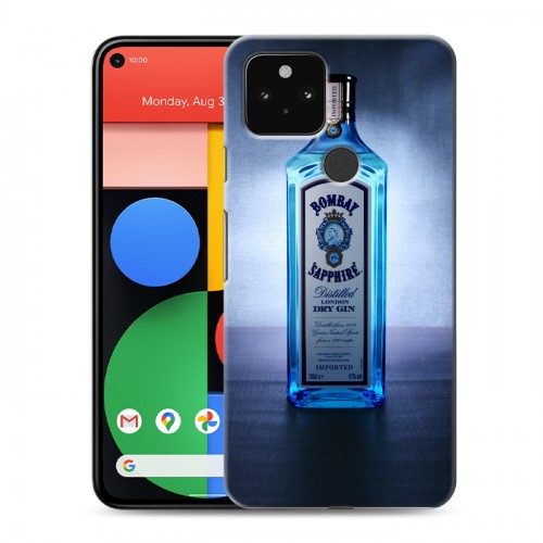 Дизайнерский пластиковый чехол для Google Pixel 5 Bombay Sapphire