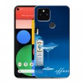 Дизайнерский пластиковый чехол для Google Pixel 5 Bombay Sapphire