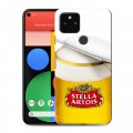 Дизайнерский пластиковый чехол для Google Pixel 5 Stella Artois