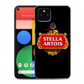 Дизайнерский пластиковый чехол для Google Pixel 5 Stella Artois