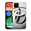 Дизайнерский пластиковый чехол для Google Pixel 5 Toyota