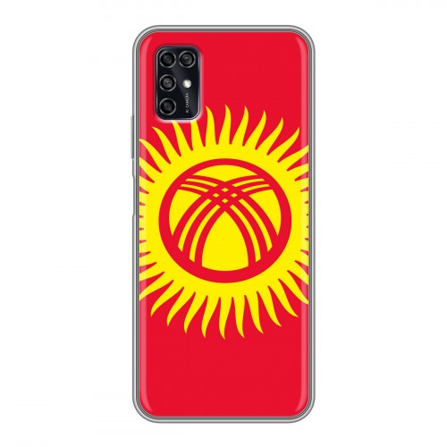 Дизайнерский силиконовый чехол для ZTE Blade V2020 Smart флаг Киргизии