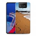 Дизайнерский силиконовый чехол для ASUS ZenFone 7 пляж