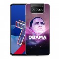 Дизайнерский силиконовый чехол для ASUS ZenFone 7 Барак Обама
