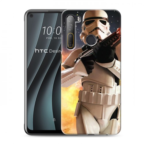 Дизайнерский пластиковый чехол для HTC Desire 20 Pro Star Wars Battlefront
