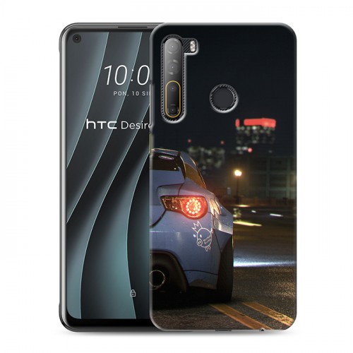 Дизайнерский силиконовый чехол для HTC Desire 20 Pro Need For Speed