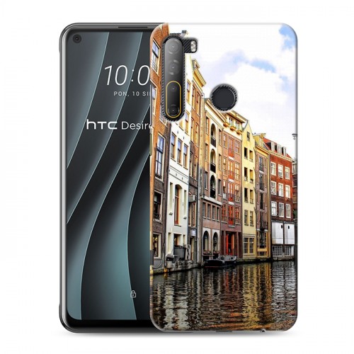 Дизайнерский силиконовый чехол для HTC Desire 20 Pro амстердам