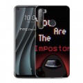 Дизайнерский силиконовый чехол для HTC Desire 20 Pro Among Us