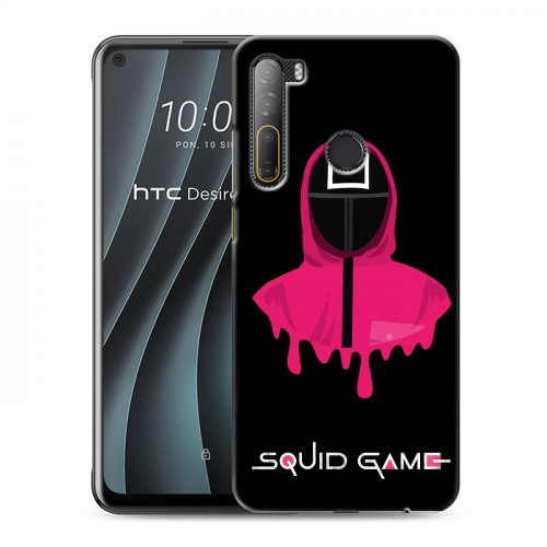 Дизайнерский силиконовый чехол для HTC Desire 20 Pro Игра в кальмара