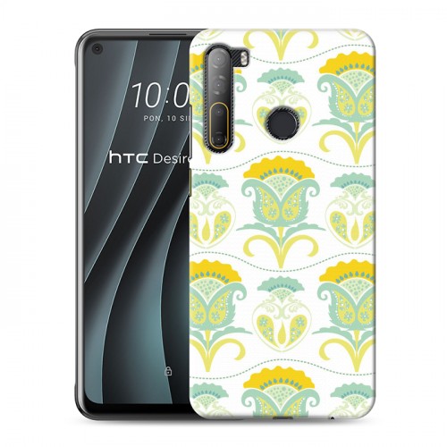 Дизайнерский силиконовый чехол для HTC Desire 20 Pro Богемские шаблоны
