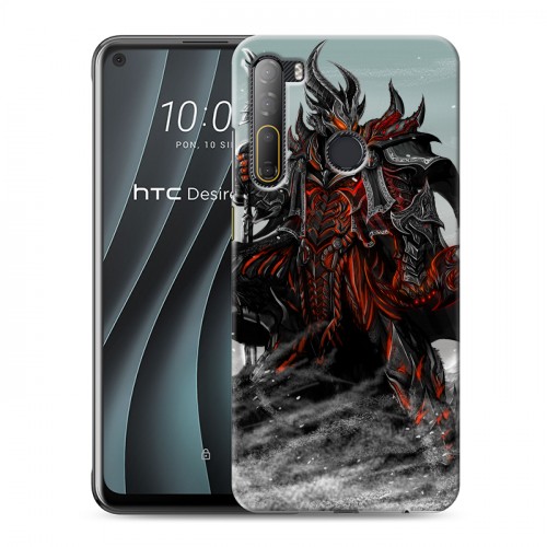 Дизайнерский силиконовый чехол для HTC Desire 20 Pro Skyrim