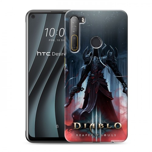 Дизайнерский пластиковый чехол для HTC Desire 20 Pro Diablo