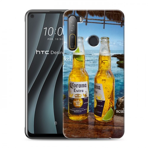 Дизайнерский пластиковый чехол для HTC Desire 20 Pro Corona