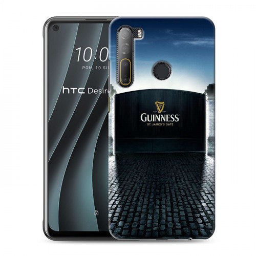Дизайнерский пластиковый чехол для HTC Desire 20 Pro Guinness