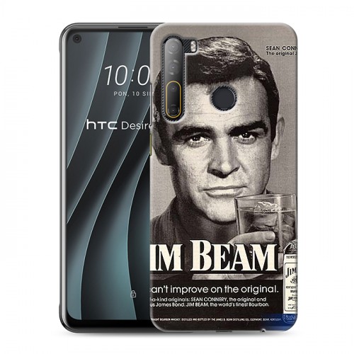 Дизайнерский силиконовый чехол для HTC Desire 20 Pro Jim Beam