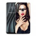 Дизайнерский силиконовый чехол для HTC Desire 20 Pro Моника Белуччи