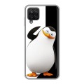 Дизайнерский силиконовый чехол для Samsung Galaxy A12 Пингвины