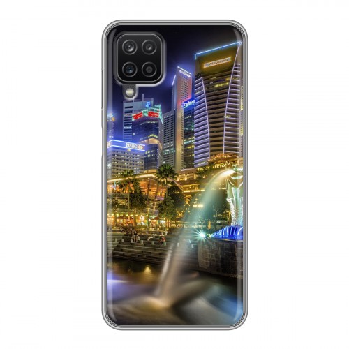 Дизайнерский силиконовый чехол для Samsung Galaxy A12 Сингапур