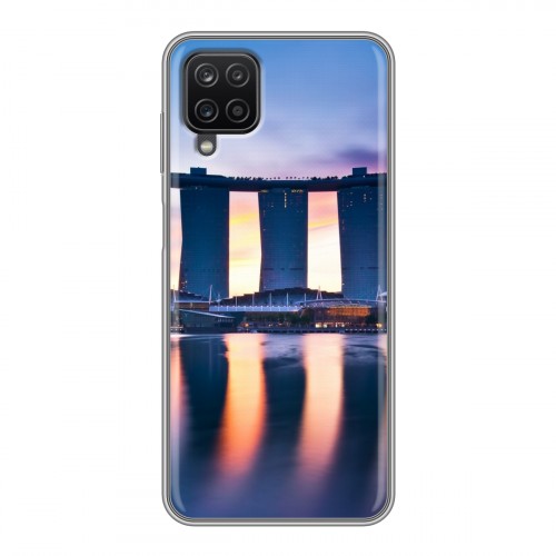 Дизайнерский силиконовый чехол для Samsung Galaxy A12 Сингапур