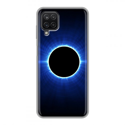Дизайнерский силиконовый чехол для Samsung Galaxy A12 Затмение