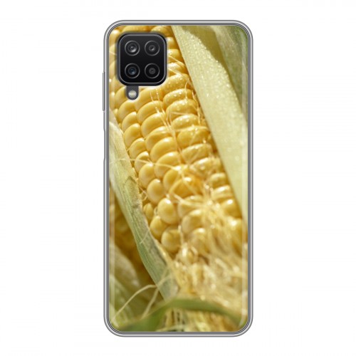 Дизайнерский пластиковый чехол для Samsung Galaxy A12 Кукуруза