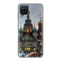 Дизайнерский пластиковый чехол для Samsung Galaxy A12 Санкт-Петербург