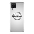 Дизайнерский силиконовый чехол для Samsung Galaxy A12 Nissan
