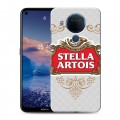 Дизайнерский силиконовый чехол для Nokia 5.4 Stella Artois