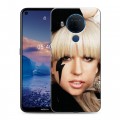 Дизайнерский силиконовый чехол для Nokia 5.4 Леди Гага