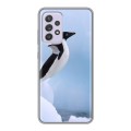 Дизайнерский силиконовый чехол для Samsung Galaxy A52 Пингвины