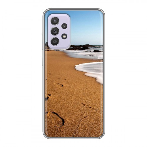 Дизайнерский пластиковый чехол для Samsung Galaxy A52 пляж