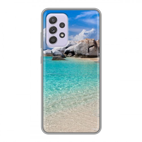Дизайнерский пластиковый чехол для Samsung Galaxy A52 пляж