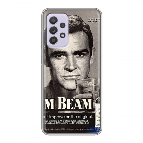 Дизайнерский силиконовый чехол для Samsung Galaxy A52 Jim Beam