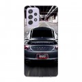 Дизайнерский силиконовый с усиленными углами чехол для Samsung Galaxy A72 Porsche