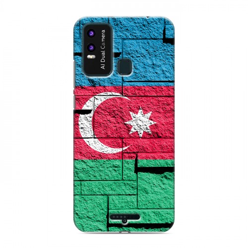 Дизайнерский пластиковый чехол для BQ 6630L Magic L Флаг Азербайджана